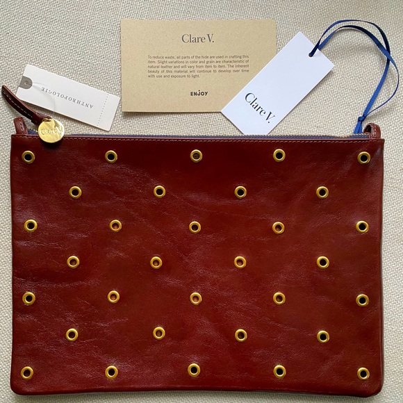 Walnut Clutch with Grommets